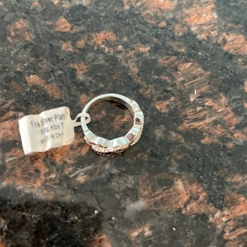 Silver plated ring - Picture 2 of 4